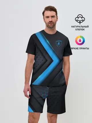 Мужской костюм с шортами / Lamborghini