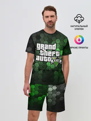 Мужской костюм с шортами / GTA 5 / ГТА 5