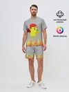Мужской костюм с шортами / Пикачу