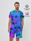 Мужской костюм с шортами / Geometry
