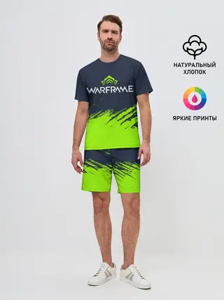 Мужской костюм с шортами / WARFRAME / ВАРФРЕЙМ