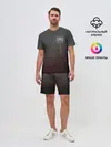 Мужской костюм с шортами / Эмблема Ведьмак