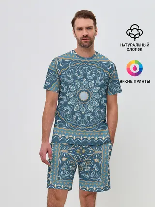 Мужской костюм с шортами / Кружево