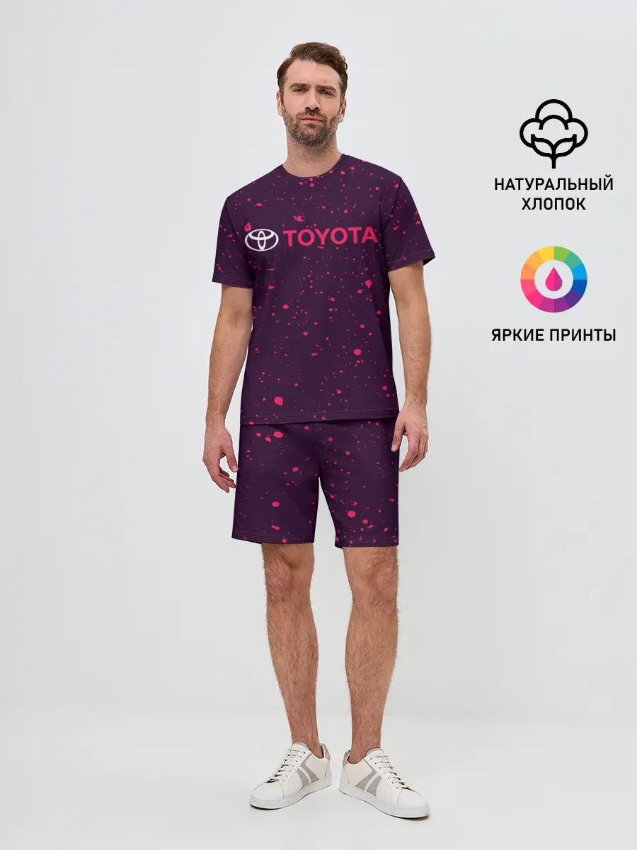 Мужской костюм с шортами / TOYOTA / ТОЙОТА