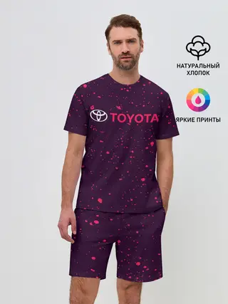 Мужской костюм с шортами / TOYOTA / ТОЙОТА