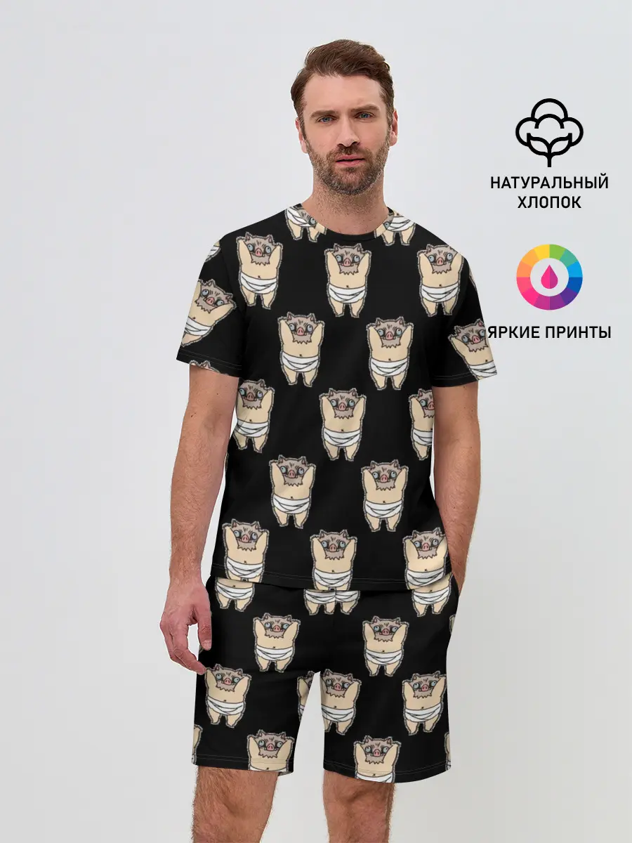 Мужской костюм с шортами / Иноске