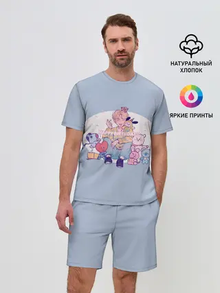 Мужской костюм с шортами / BTS Happy Birthday