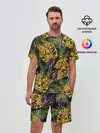 Мужской костюм с шортами / Тропический лес