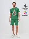 Мужской костюм с шортами / Не стой на пути паровоза!