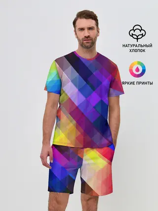 Мужской костюм с шортами / Горен