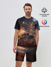 Мужской костюм с шортами / Танк