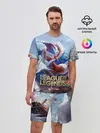Мужской костюм с шортами / League of Legends МАСТЕР ЙИ