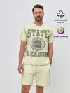 Мужской костюм с шортами / State League