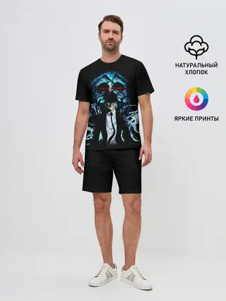 Мужской костюм с шортами / Поднятие Уровня В Одиночку