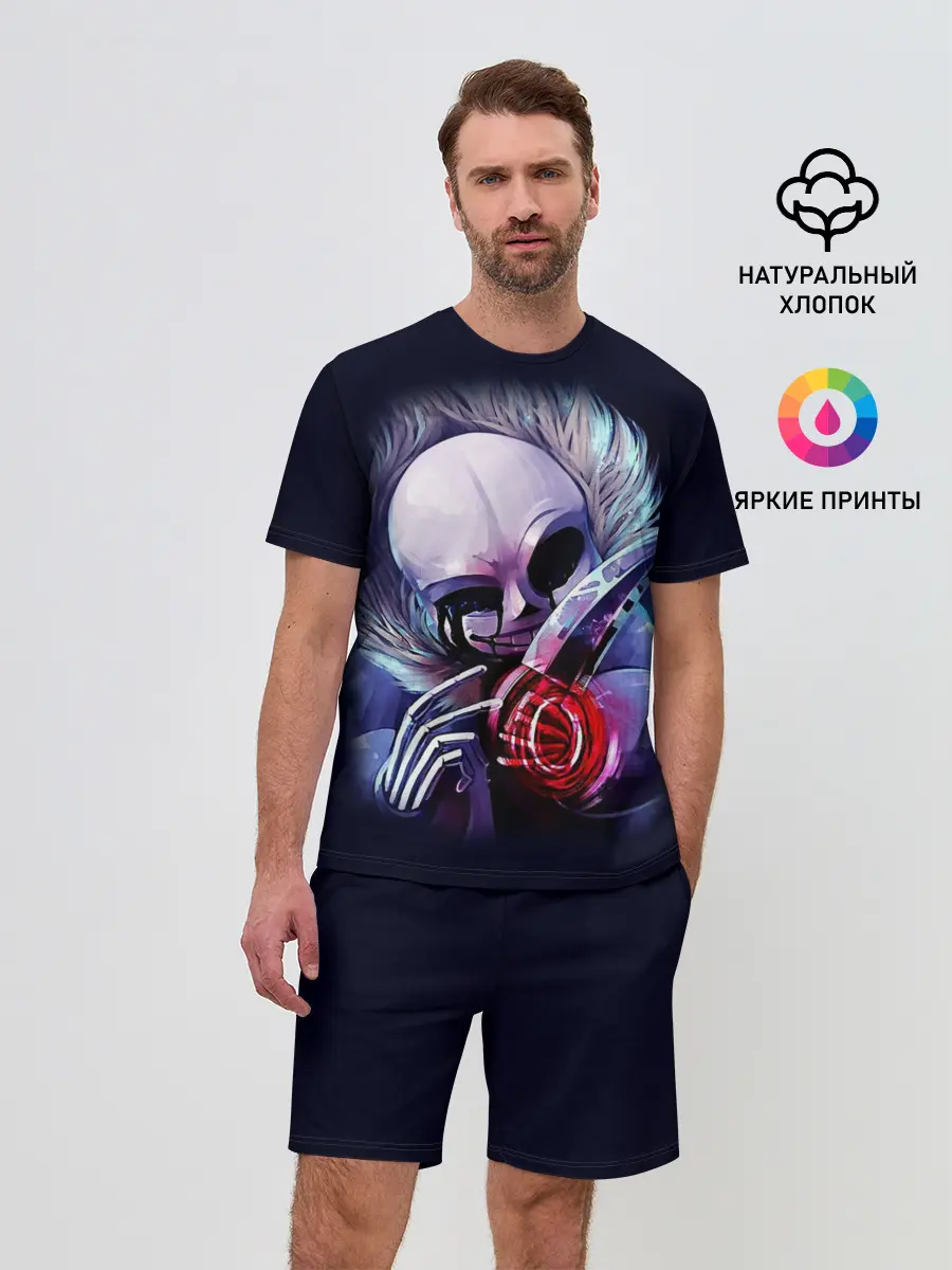 Мужской костюм с шортами / UNDERTALE SANS