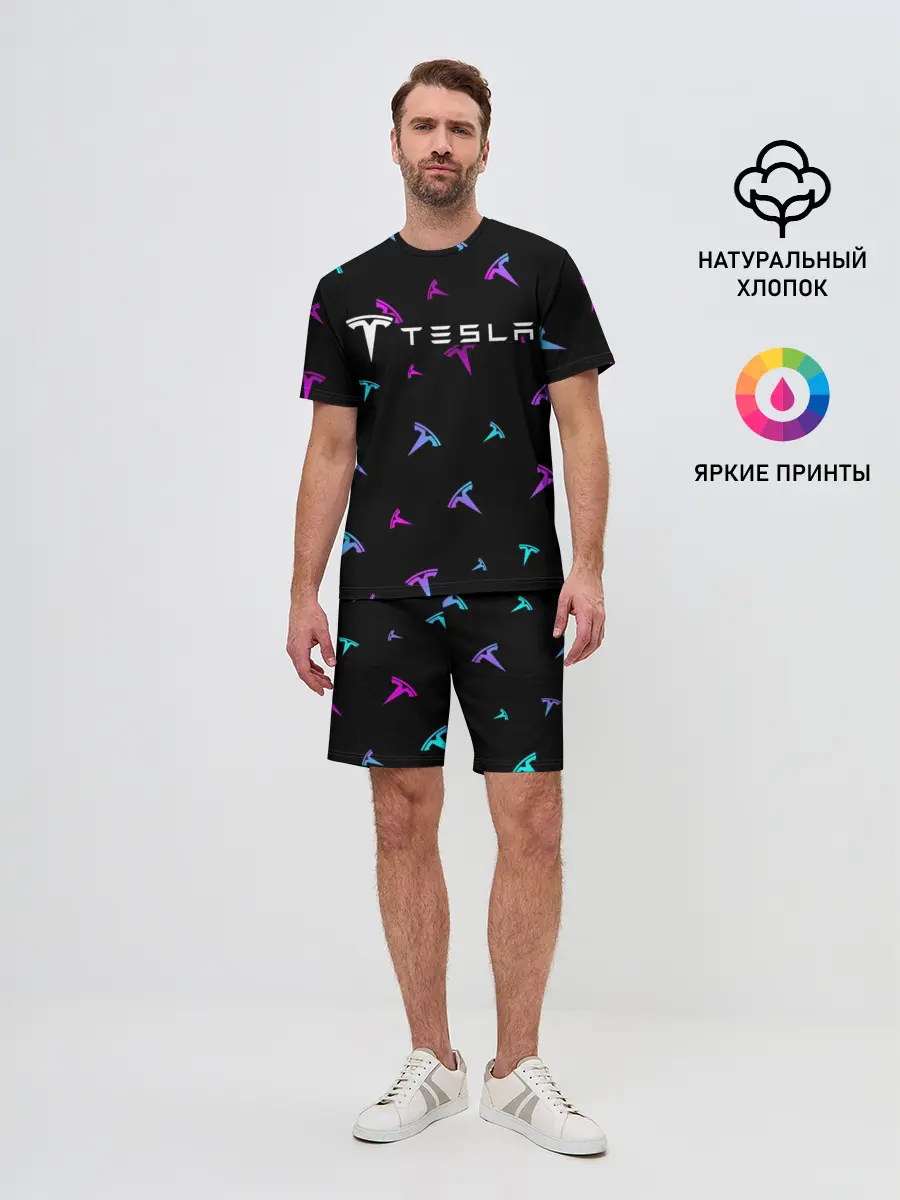 Мужской костюм с шортами / TESLA / Тесла