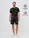 Мужской костюм с шортами / Фигуры животных