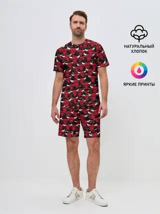 Мужской костюм с шортами / Быки Chicago Bulls
