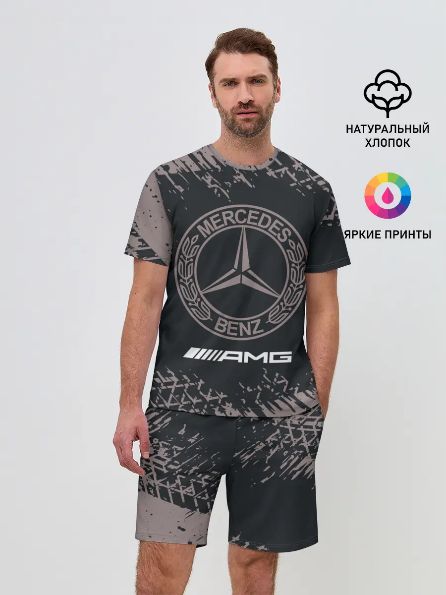 Мужской костюм с шортами / MERCEDES / Мерседес
