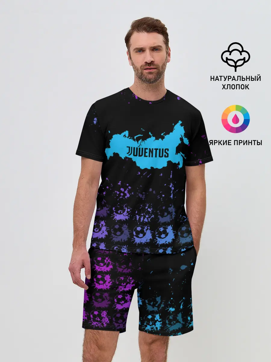 Мужской костюм с шортами / JUVENTUS.