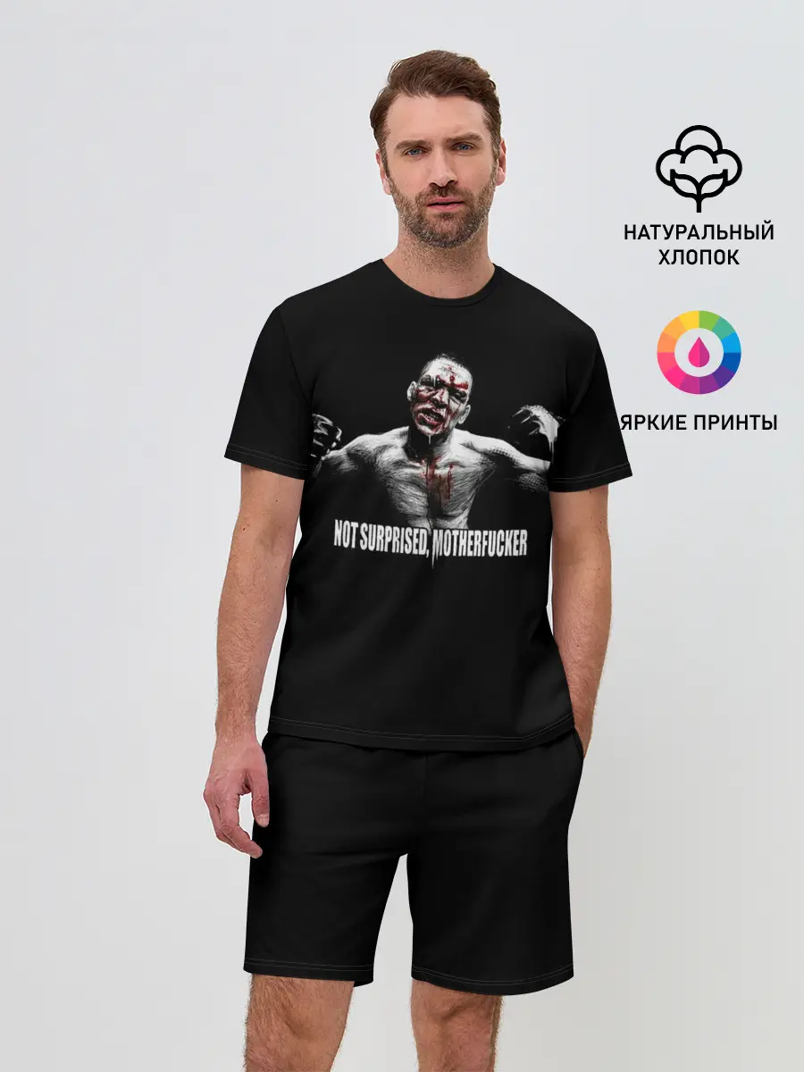 Мужской костюм с шортами / Нэйт Диаз