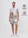 Мужской костюм с шортами / Мегалодон