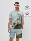 Мужской костюм с шортами / Лошадь