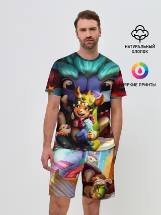 Мужской костюм с шортами / Нуну и Виллумп