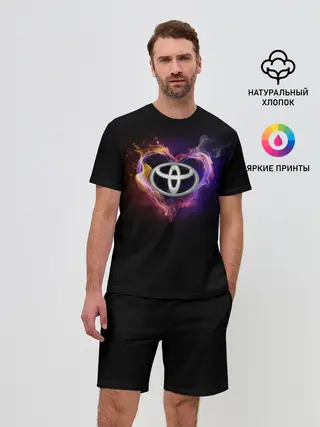 Мужской костюм с шортами / Toyota