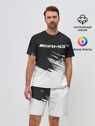 Мужской костюм с шортами / AMG MERCEDES.