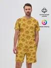 Мужской костюм с шортами / Сыр