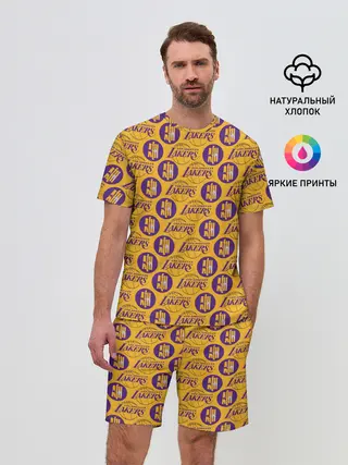 Мужской костюм с шортами / LA LAKERS