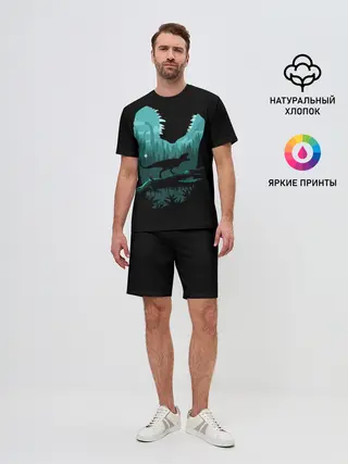 Мужской костюм с шортами / T-Rex