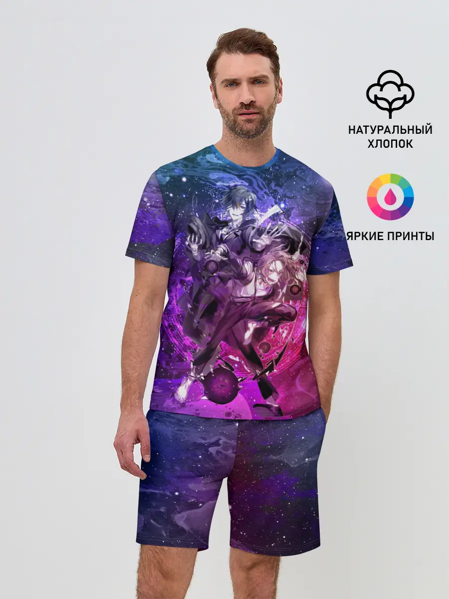 Мужской костюм с шортами / Дазай и Чуя