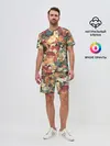 Мужской костюм с шортами / Осенние цвета