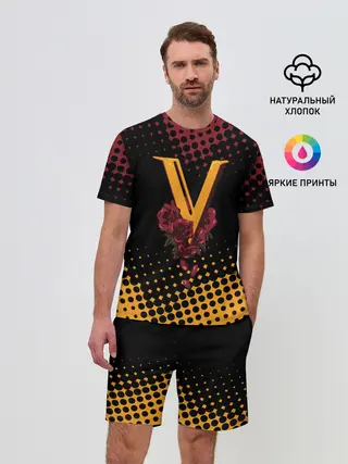 Мужской костюм с шортами / CYBERPUNK 2077 / VALENTINO.