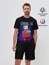 Мужской костюм с шортами / AMONG US