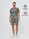 Мужской костюм с шортами / Зомби Паттерн