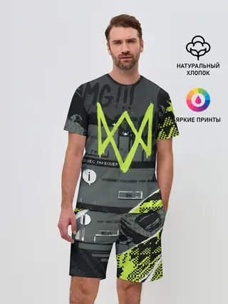 Мужской костюм с шортами / WATCH DOGS: LEGION.
