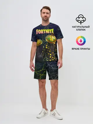 Мужской костюм с шортами / Fortnite Jack Gourdon