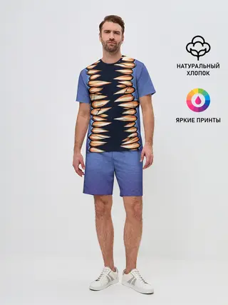 Мужской костюм с шортами / кусь