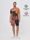 Мужской костюм с шортами / Символ года 2021 Бык