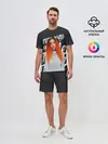 Мужской костюм с шортами / Гранж