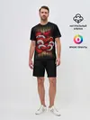 Мужской костюм с шортами / monster and snake