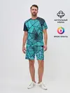 Мужской костюм с шортами / НЕОНОВЫЙ ВИТРАЖ