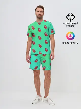 Мужской костюм с шортами / Among us