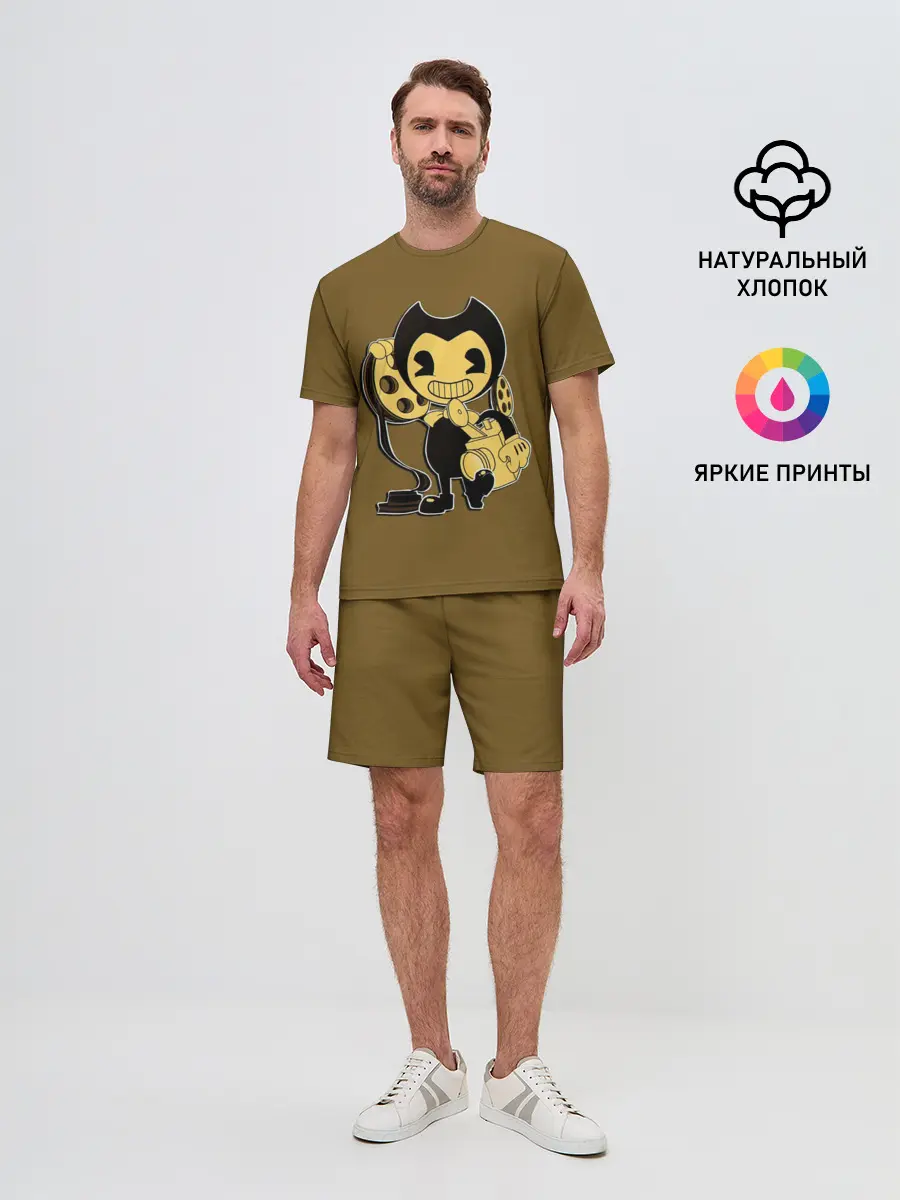 Мужской костюм с шортами / Bendy And The Ink Machine