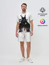 Мужской костюм с шортами / Красная шапочка