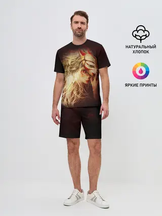 Мужской костюм с шортами / Кицуне