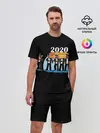 Мужской костюм с шортами / 2020 не спасти...